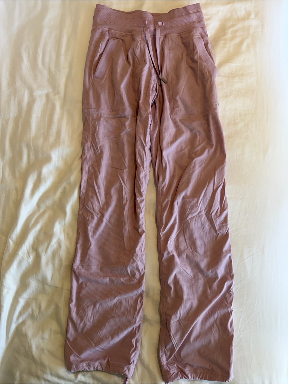 Lululemon Dance Studio Mid-Rise Pant Regular in light pink